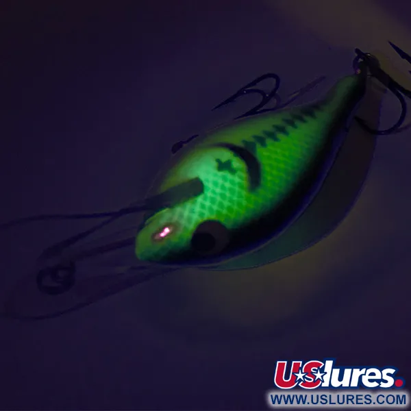 Renegade Little Diver Crankbait, Groen, 11g, UV-reactief, #8498