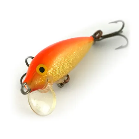 Rapala Countdown S4 zinkende plug, Goud Oranje, 4g, #8503