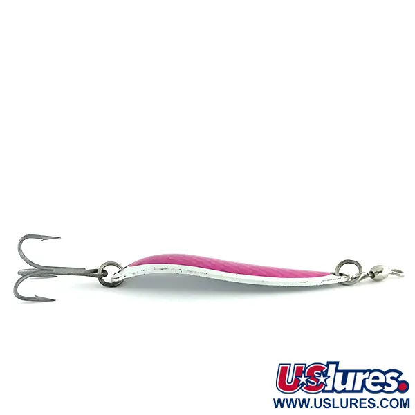 Luhr Jensen Krocodile Die #5 Lepel, Wit / Rood, 25g, Prisma, #8508