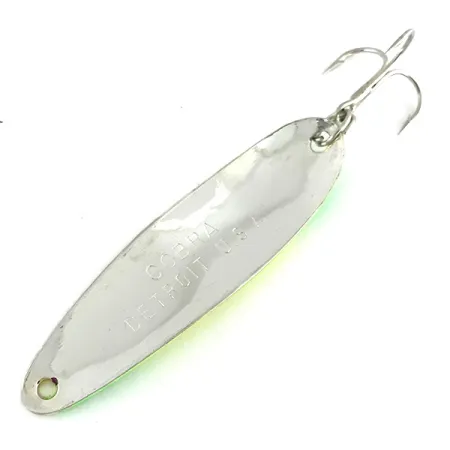 Wolverine Tackle Cobra UV Lepel, Nikkel/Chartreuse, 14g, UV, #8514