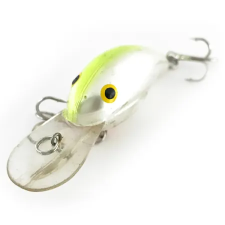 Bandit 200 Crankbait, Chrome Chartreuse, 8.5g, Ratel, #8529