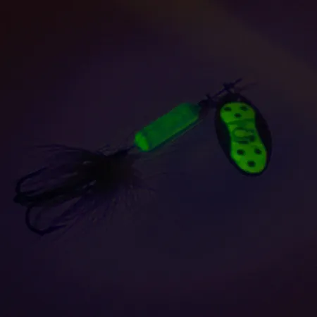 Worden’s Original Rooster Tail Spinner, Groen/Chartreuse, 3,6g, #8538