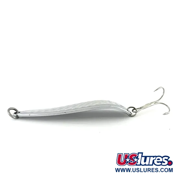 Luhr Jensen Krocodile Die #5 Lepel, Nikkel, 28g, Schubbenpatroon, #8576