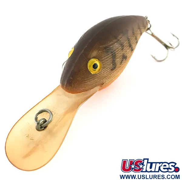 Rebel Deep Wee R Crankbait, Brown Crawdad, 10,5g, Vintage, #8586