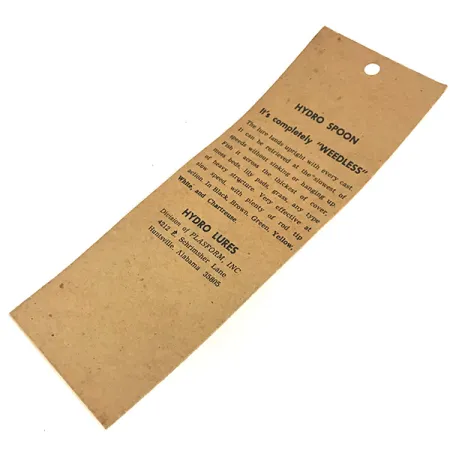 Hydro Lures Weedless Hydro Spoon Wiervrije Lepel, Wit/Grijs, 14g, #8595