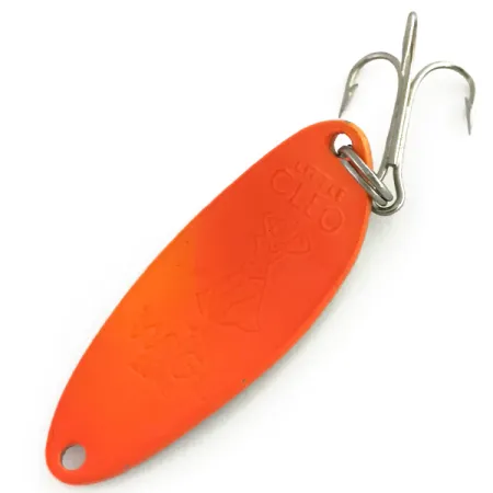 Seneca Little Cleo (Hula Girl) Lepel, Nickel/Orange, 10g, #8609