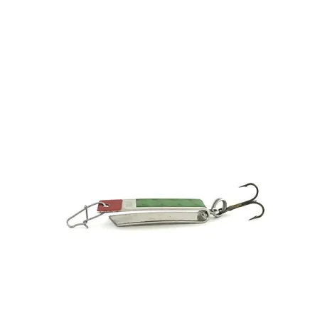 South Bend Super-Duper 502 Lepel, Nikkel/Rood/Groen, 2,5g, #8620