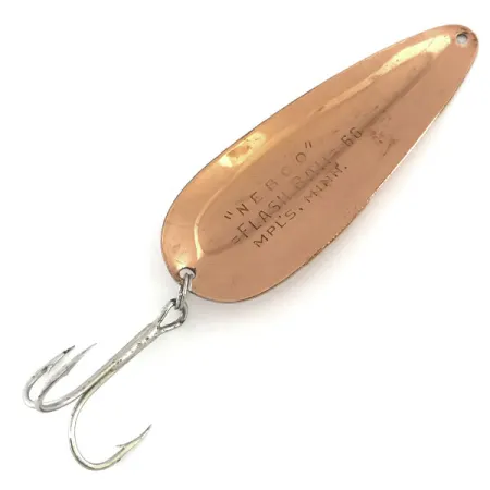 Nebco FlashBait 66 Lepel, Koper, 21g, Verre Worpen, #8632