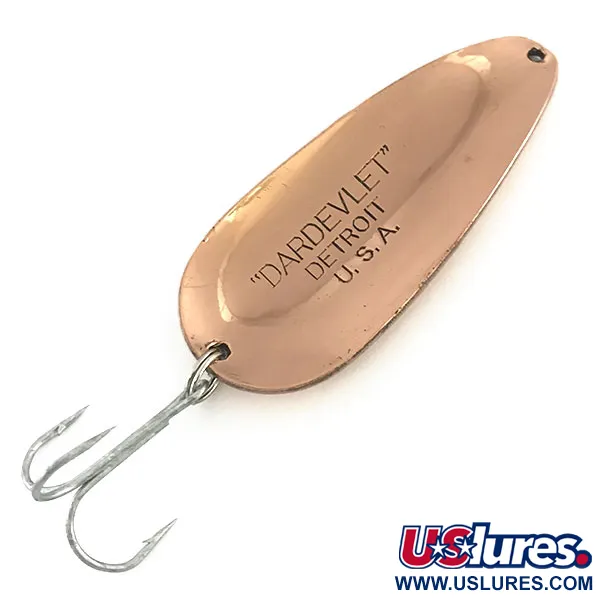 Eppinger Dardevle Rok't Devlet Lepel, Koper, 35g, Vintage, #8633