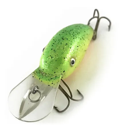 Strike King 4XD Crankbait, Chartreuse, 10g, Dieplopend, #9238