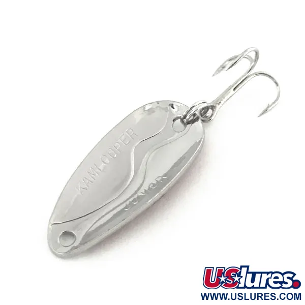 Acme Kamlooper Junior Lepel, Wit/Rood/Nikkel, 7g, Golfpatroon, #8643