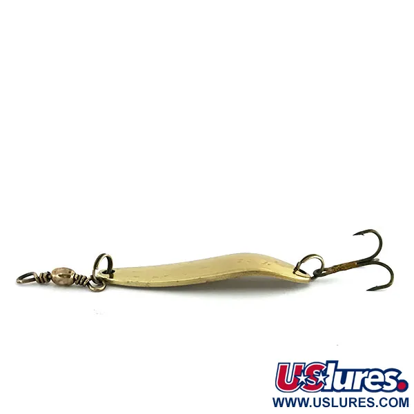 Luhr Jensen Krocodile Die #3 Lepel, Goud, 10g, Messing, #8652