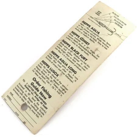 Mepps Black Fury 3 Dressed Spinner, Zwart / Geel, 7,3g, Verendreg, #8677