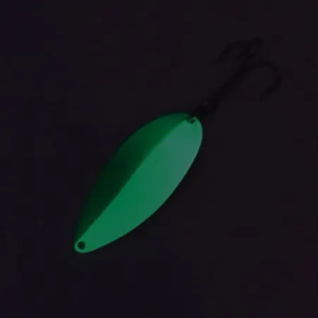 Seneca Little Cleo (Hula Girl) Glow Lepel, Groen/Wit, 21g, #8684