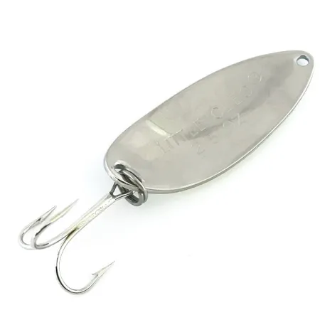 Acme Little Cleo Glow Lepel, Blauw/Wit/Nikkel, 11g, Glow, #8688