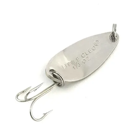 Acme Little Cleo Lepel, Nikkel / Blauw, 3.5g, USA-makelij, #8694