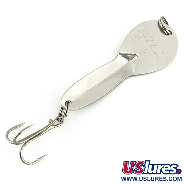 Acme Dazzler #2 Lepel, Gehamerd Nikkel / Groen, 7g, Collector, #8700