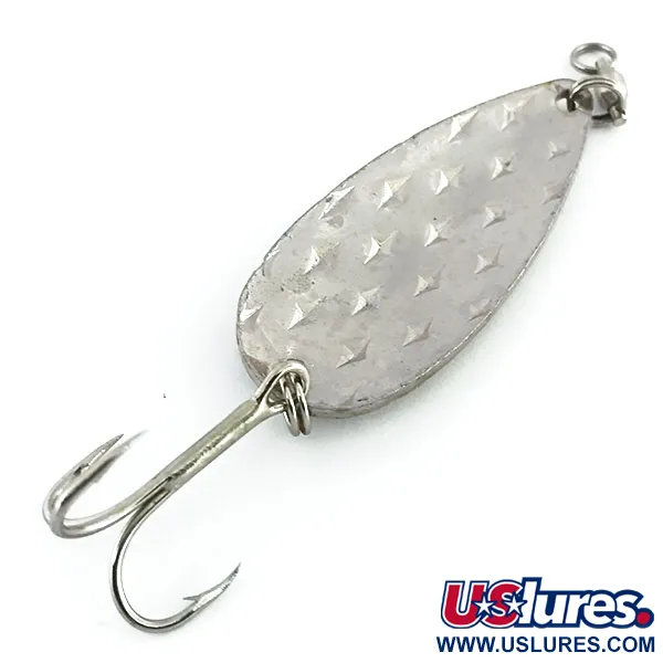 Cabela's Diamond Spoon Lepel, Nickel, 21g, Gehamerd, #8713