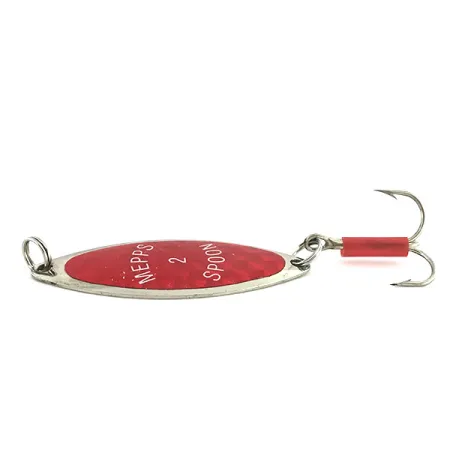 Mepps Spoon 2 Lepel, Rood holografisch, 9g, USA, #8717