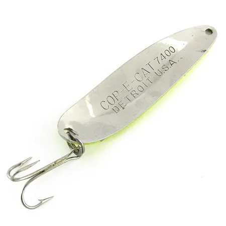 Eppinger Dardevle Cop-E-Cat 7400 UV Lepel, Geel/Nikkel, 14g, #8721