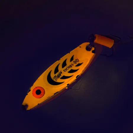 Mepps Syclops 00 UV Lepel, Fluorescerend Oranje, 4,5g, UV, #8727