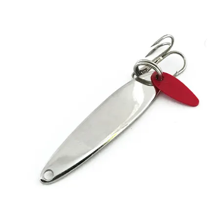 Bay de Noc Swedish Pimple Lepel, Nikkel, 4.5g, Verticaalvissen, #8730