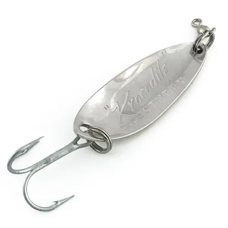 Luhr Jensen Lil' Kroc Lepel, Nikkel / Groen, 9g, Wartel, #8735