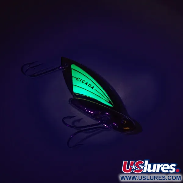 Reef Runner Cicada Blade Bait, Goud / Groen, 6g, VS, #8745