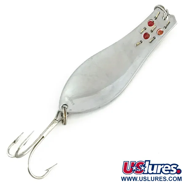 Herter's Canadian Spoon Lepel, Nikkel / Rode Ogen, 10g, #8747