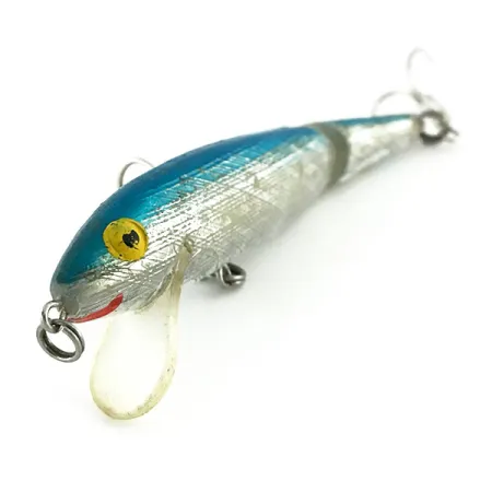 Rebel Floater Jointed Minnow, Zilver/Blauw, 7g, Tweedelig, #8748