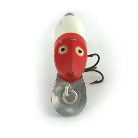 Heddon River Runt Tiny Floating Plug, Red Head, 7g, Vintage, #8751