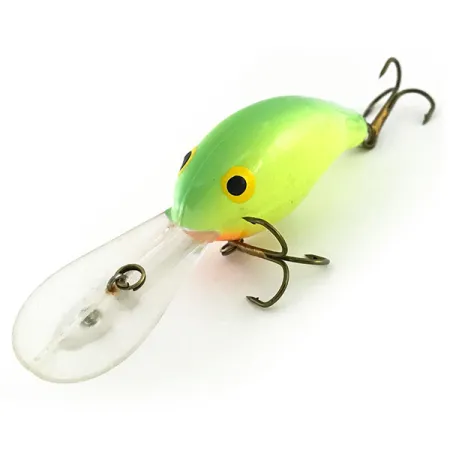 Bandit 300 Dieplopende Crankbait, Chartreuse, 10g, Glow, #8753