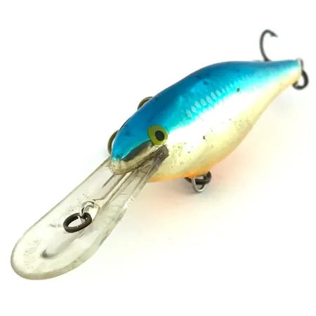 Rapala Shad Rap Deep Runner 07 Plug, Blauw/Zilver, 8g, Balsa, #8756