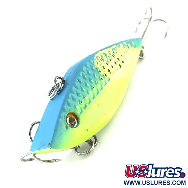 Strike King Diamond Shad UV Lipless Crankbait, Blauwgroen/UV, 12g, #8759