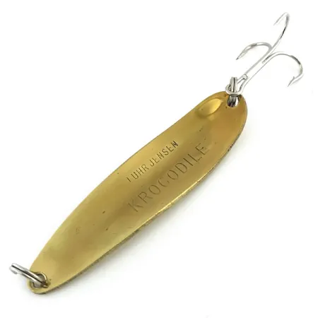 Luhr Jensen Krocodile Die #3 Lepel, Goud, 14g, Holografisch, #8770