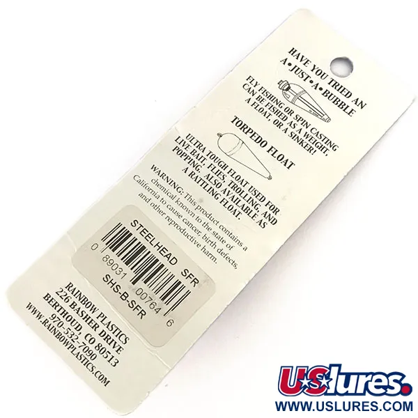 Rainbow Plastics Steelhead UV Lepel, Fluorescent Orange, 14g, #8780