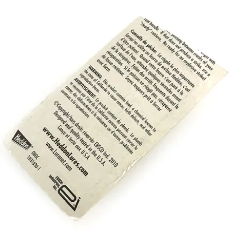 Heddon Tiny Torpedo Topwater, Transparant, 7g, Propeller, #8787