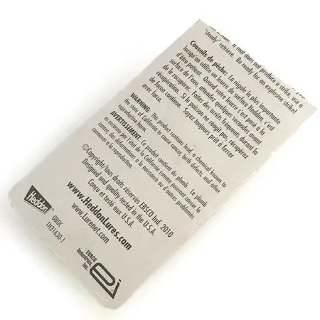 Heddon Tiny Torpedo Propbait, Mirror Silver, 7g, Staartpropeller, #8788