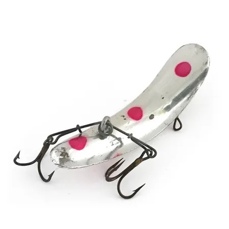 Yakima Bait FlatFish F7 Plug, Zilver / Rood, 3,6g, Trolling, #8799