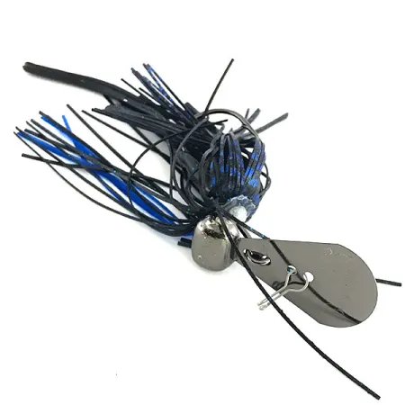 Strike King Rage Blade Jig, Zwart, 12g, Gamakatsu Haak, #8808