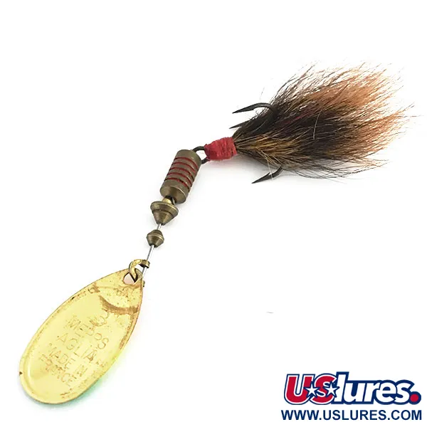 Mepps Aglia 3 dressed UV Spinner, Fluo UV, 4.7g, Gebonden Dreg, #8812