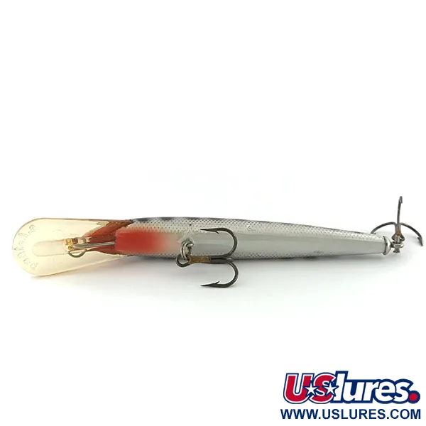 Bagley's Diving Bang-O-Lure, Zilver / Zwart, 12.5g, Balsahout, #8828