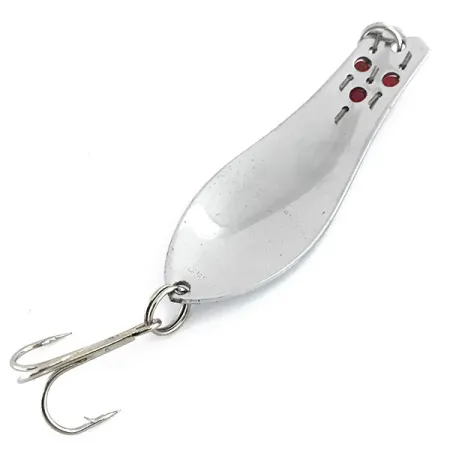 Herter's Canadian Spoon Lepel, Nikkel / Rode ogen, 10g, #8835