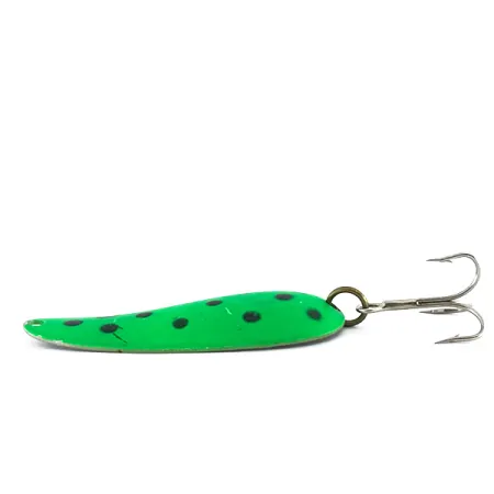 Nebco Aqua Spoon Lepel, Groen / Zwart / Nikkel, 16g, #8841