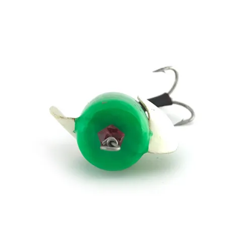Luhr Jensen Spin-n-Glo Lokas, Groen, 11g, Gevleugeld model, #8856