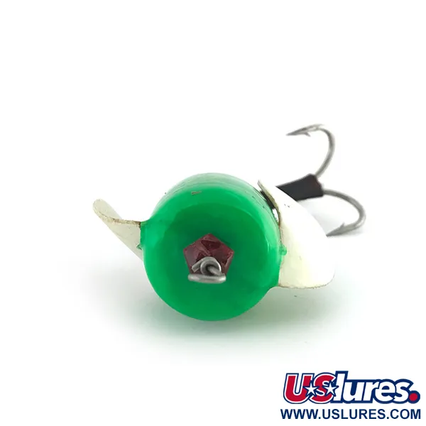 Luhr Jensen Spin-n-Glo Lokas, Groen, 11g, Gevleugeld model, #8856