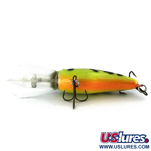 Strike King Pro Model 5XD Dieplopende Plug, Chartreuse, 18g, Glow, #8865