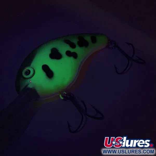 Strike King Pro Model 5XD Dieplopende Plug, Chartreuse, 18g, Glow, #8865