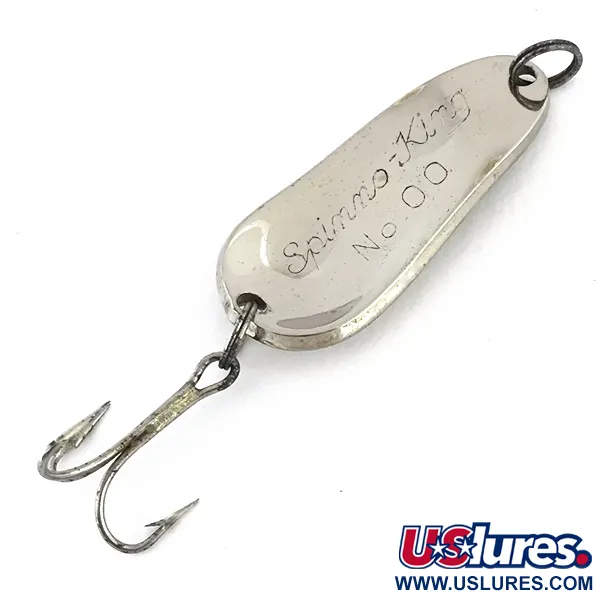 Weller Spinno-King 00 Lepel, Nikkel, 7g, Vintage Design, #8868