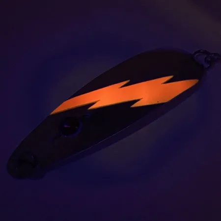 Red Eye Evil Eye UV Lepel, Nikkel/Oranje/Red Eye, 9g, UV, #8872